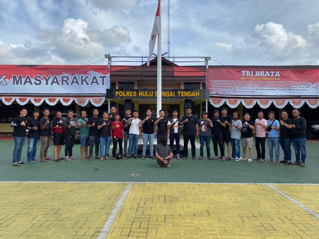 Pelaku Pembunuhan di Banjarmasin Ditangkap di HST, Penganiayaan Diawali Pesta Miras
