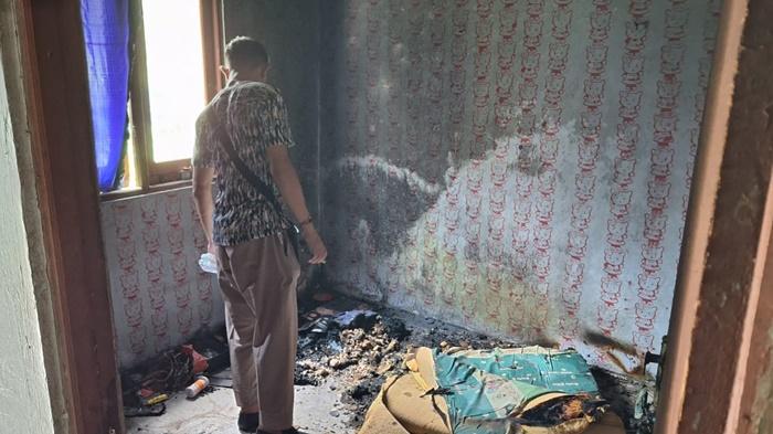 Gara-gara Tersinggung, Pria Ini Nekat Bakar Kasur Teman Sendiri di Jalan Berkat Mufakat Banjarbaru