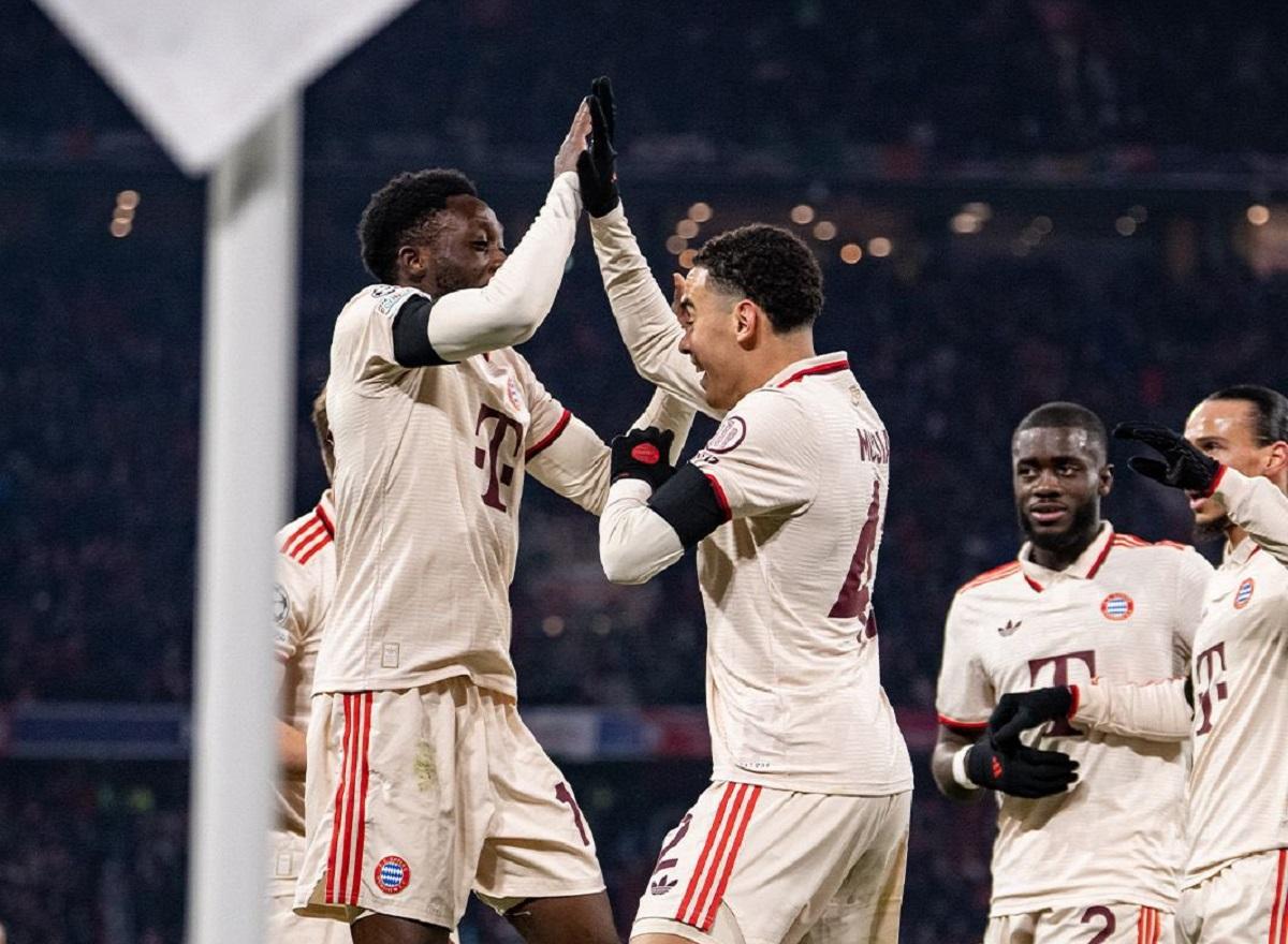 banjarmasin/Pemain-Bayern-Munchen-Jamal-Musiala-kompak-dengan-rekannya-usai-mencetak-gol.jpg