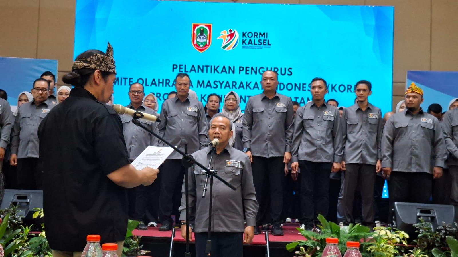 Pengurus Kormi Kalsel 2026-2031 Dilantik, Fokus Hidupkan Olahraga Tradisional serta Persiapan FORNAS - Banjarmasinpost.co.id