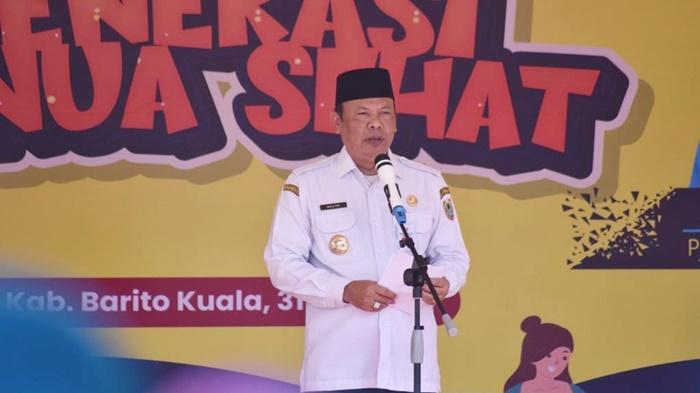 Penjabat Bupati Batola Mujiyat Ajak Perempuan Cegah Stunting Lewat Gerakan Masyarakat Sehat
