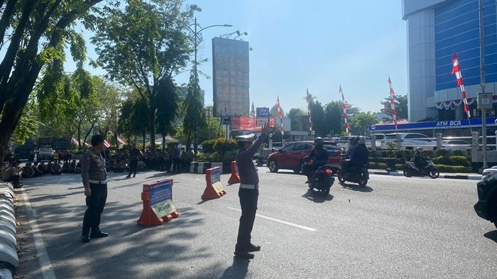 Demo di DPRD Kalsel Hari Senin ini, Cek Pengalihan Arus Lalu Lintas Jalanan Kota Banjarmasin