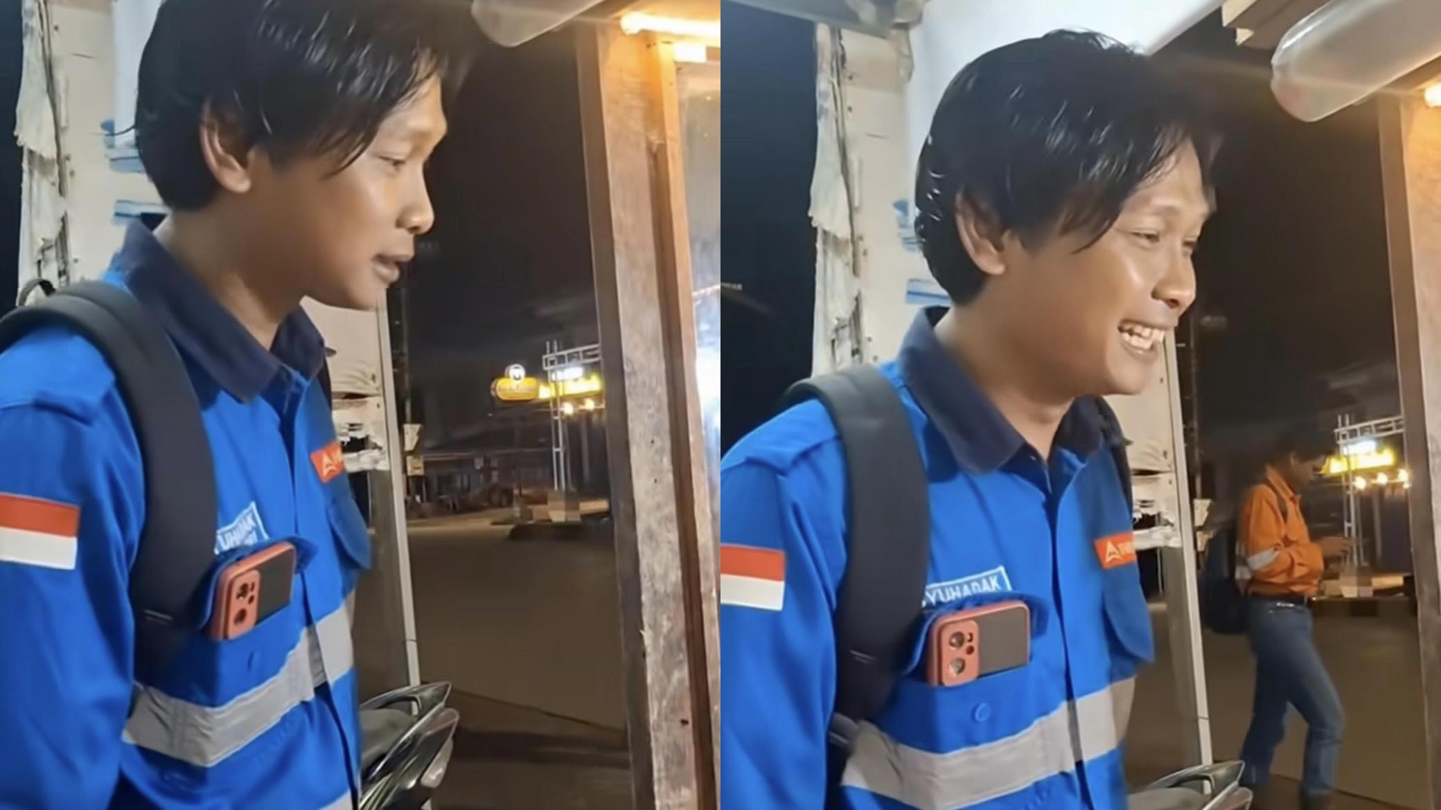 Viral Medsos Pekerja Tambang di Kalsel Miliki Paras Mirip Fajar Sadboy, Bagai Pinang Dibelah 2