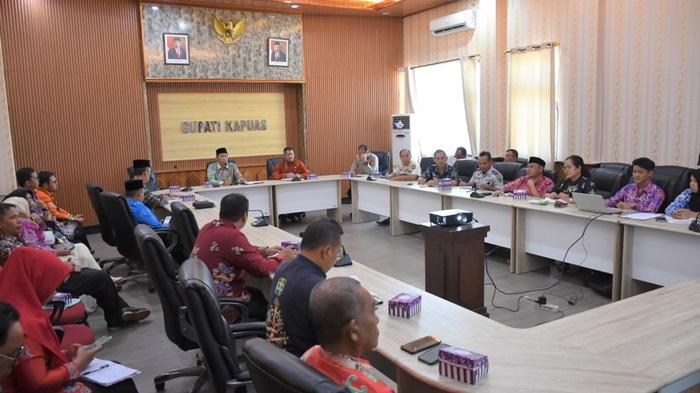 Jelang Keberangkatan Jemaah Haji, Pemkab Kapuas Gelar Rapat Koordinasi Matangkan Persiapan