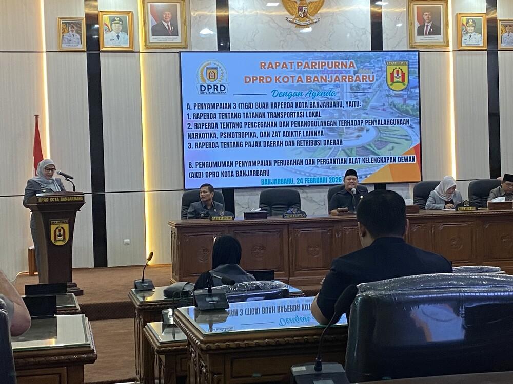 Pemko Banjarbaru Usulkan Tiga Raperda, Wali Kota Ungkap Urgensinya