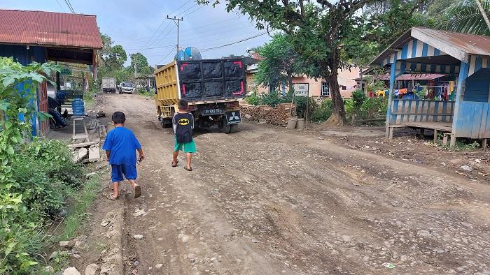 Jalan Rusak di Balangan yang Sempat Jadi Jalur Alternatif Akan Diperbaiki Tahun Ini