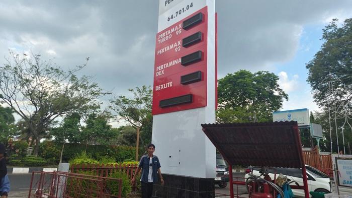Pertamina Pastikan Pertalite Tak Dihapus di Kalsel, Viral Perubahan Desain Totem Sejumlah SPBU - Banjarmasinpost.co.id