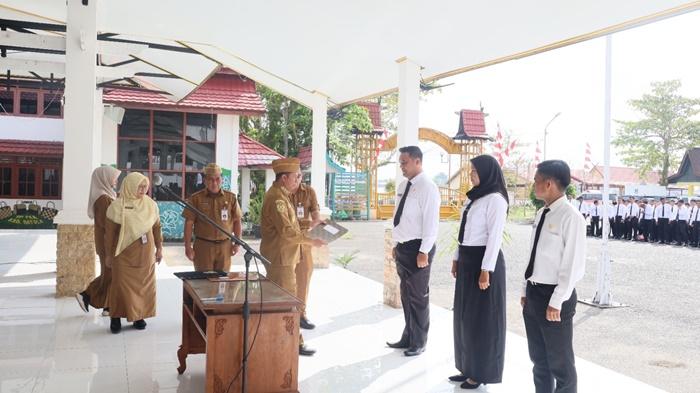 483 PPPK di Batola Resmi Dilantik, Bupati Bahrul Ilmi Ajak Jaga Integritas ASN