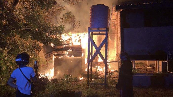 Dapur Rumah Makan di Palangkaraya Ludes Dilalap Jago Merah, Tetangga Kaget Dengar Teriakan