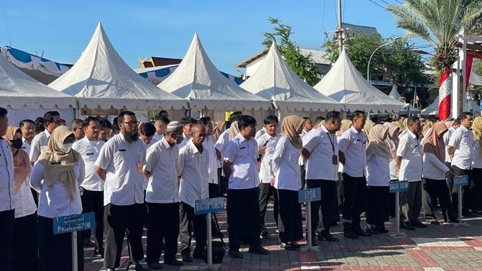 Apel Pagi Pemko Banjarmasin Bernuansa Antikorupsi, ASN Diingatkan Jaga Integritas & Akuntabilitas