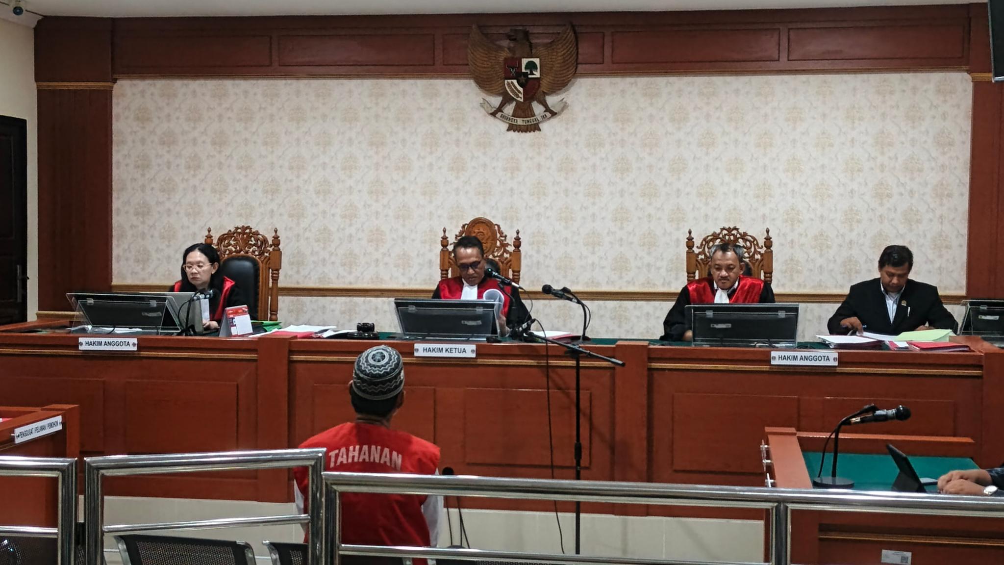 Pelaku Pembunuhan di Kawasan Pasar Sentra Antasari Banjarmasin Divonis 12 Tahun Penjara