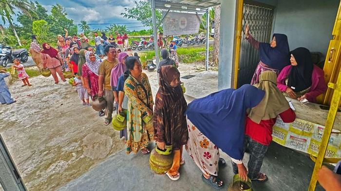Disuplai 100 Elpiji Isi 3 Kg, Ini Strategi Karya Murni Sejahtera Bagikan Gas ke 300 KK di Banjarbaru