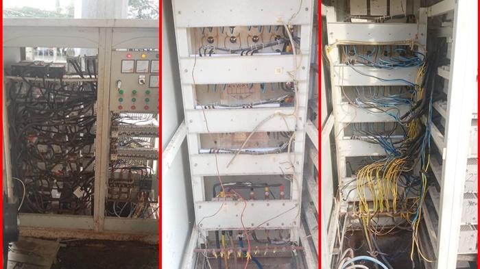 Maling Embat Kabel di Stadion Demang Lehman Kota Martapura Kalsel, Kerugian Rp 70 Juta