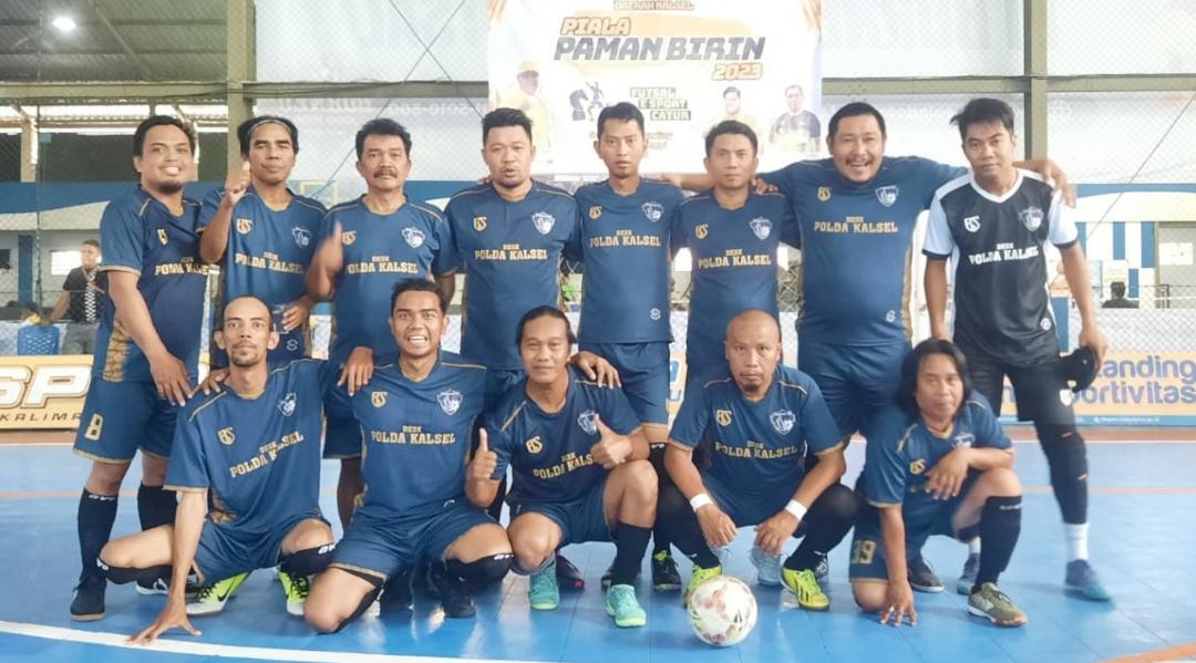 Tim Futsal Desk Polda Kalsel Bertemu Tim JOB di Semifinal Porwarda 2023, Ini Kata Kapten Kedua Tim