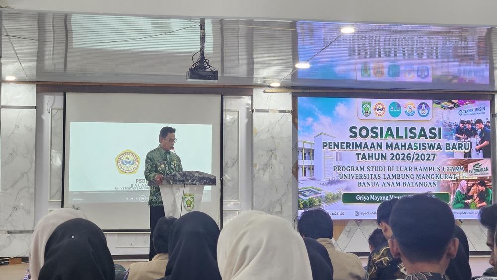 PSDKU ULM di Balangan Buka PMB 2026/2027, Wabup Balangan: Pendidikan Tinggi Kunci SDM Berkualitas - Banjarmasinpost.co.id
