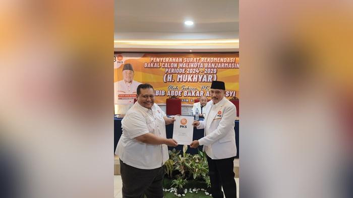 Kantongi Rekomendasi DPP PKS, H Mukhyar Mantap Maju di Bursa Calon Wali Kota Banjarmasin 2024