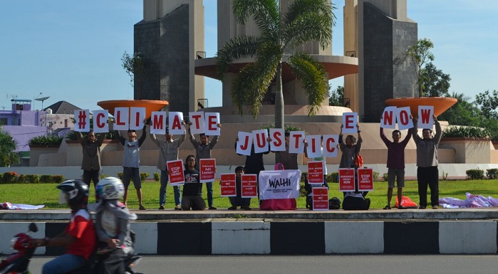 Kalsel dalam Bahaya, Walhi Gelar Aksi Damai Tolak Eksploitasi SDA