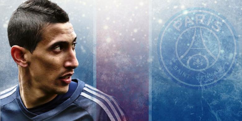 Di Maria Resmi Merumput di PSG Hingga 2019