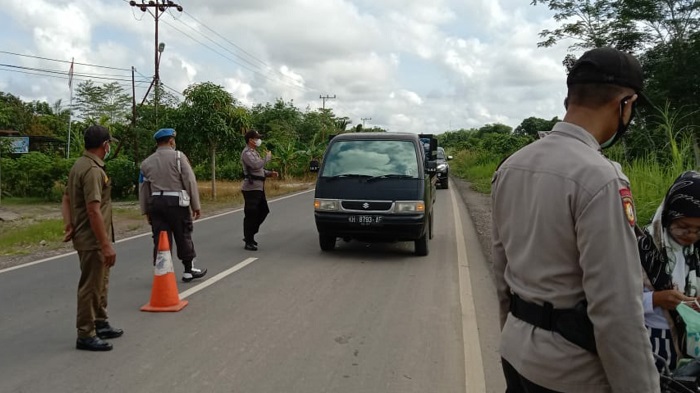 Disiplinkan Warga Gunakan Masker, Operasi Yustisi Digelar di Pulau Petak Kapuas