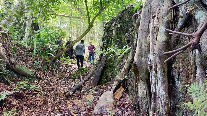 Tempat Bersejarah di Kabupaten Balangan Ini, Ternyata Berada di Kawasan Kebun Karet Warga