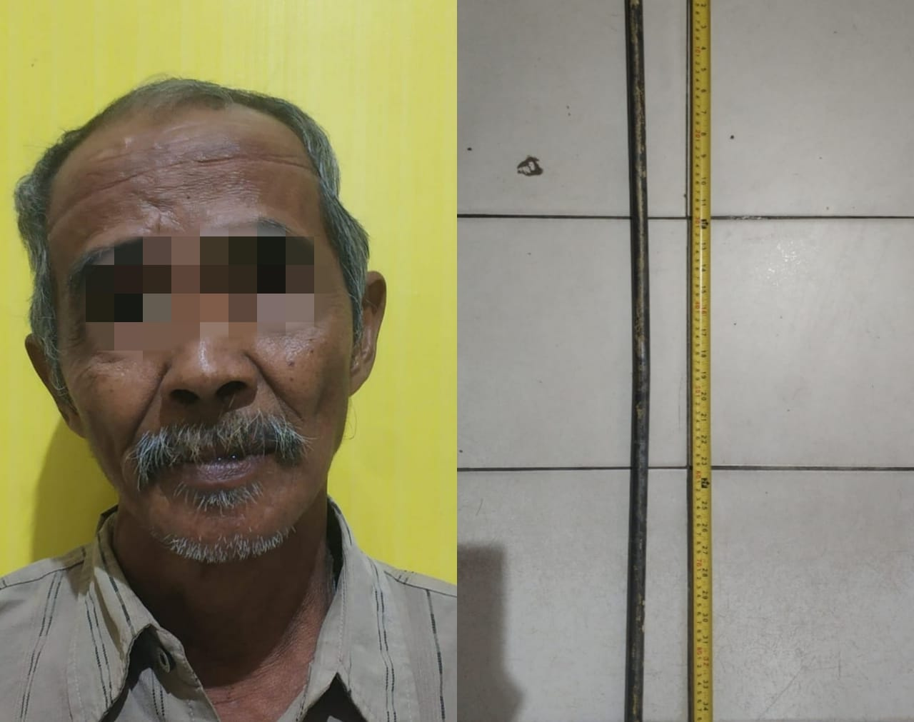 Penganiayaan di Kalsel, Diduga Persoalan Lama, Pria di Tabalong ini Lukai Korban dengan Pipa Besi