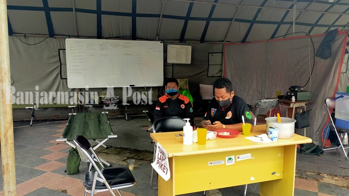 Jajaran BPBD Kabupaten HSU Waspadai Banjir, Koordinasi Intensif dengan Relawan