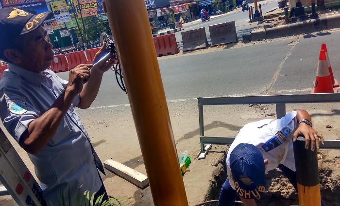 Sering Error, Pemkab Banjar Berharap Traffic Light Perempatan Sekumpul Diganti dengan Tenaga Listrik