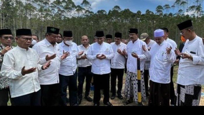 Usai Istighosah di Sepaku Kalimantan Timur, Ketua PBNU Pimpin Doa di Titik Nol IKN Baru