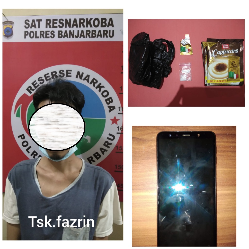 Narkoba Kalsel, Barang Titipan di Rutan Polres Banjarbaru Mencurigakan, Ternyata Isinya Sabu