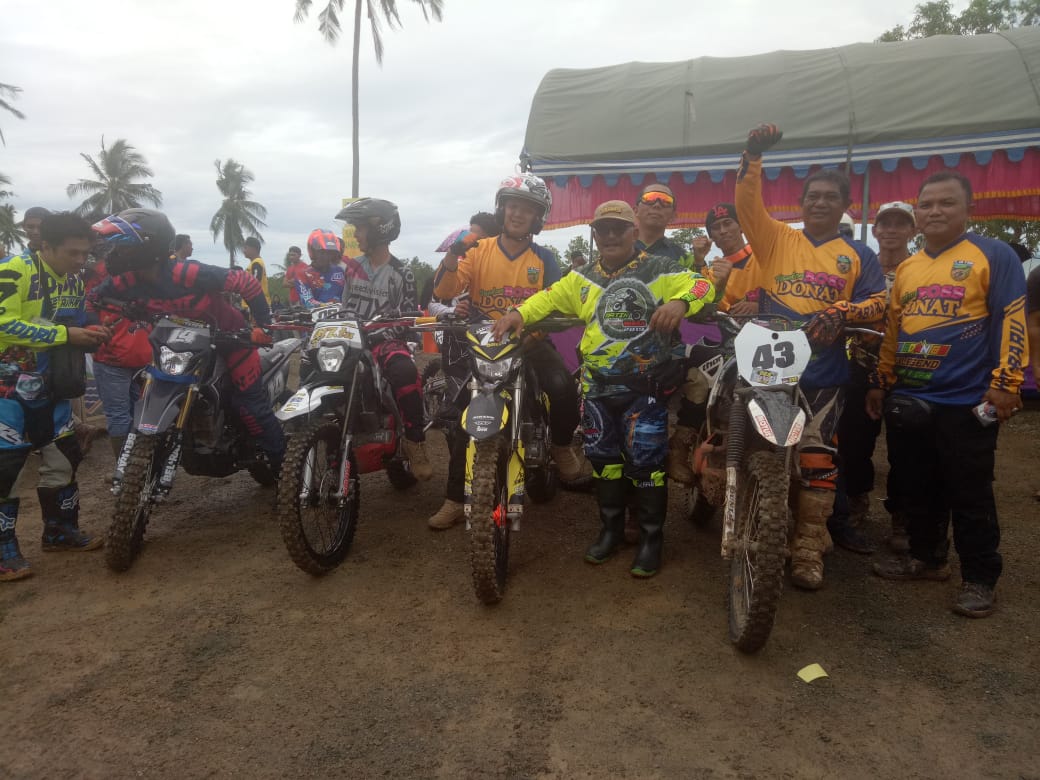 Ratusan Rider Antusias Ikuti Trail Game Bupati Kotabaru Seri 2