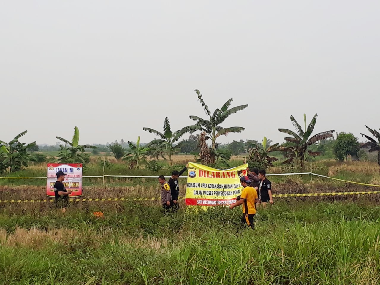humas-polres-tapin-anggota-polsek-candi-laras-utara-memasang-garis-polisi-di-lahan-bekas.jpg