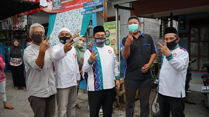 Peduli Lansia, Warga di Komplek Ar-Rahim Banjarmasin Dapatkan Apresiasi dari Paslon Petahana