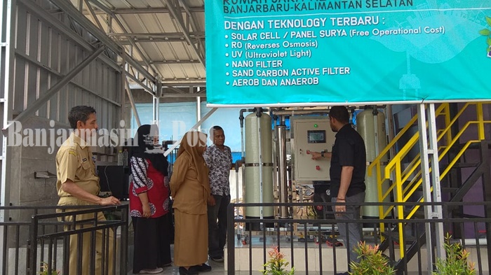 Gunana Teknologi Sistem Solar Cell, Ikan Bisa Hidup di Air IPAL RSU Al Mansyur Medika