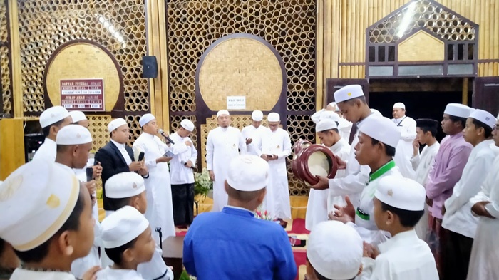 Peringatan Isra Miraj dan Haul Empat Ulama Secara Virtual di Masjid Bambu Kiram Kalsel