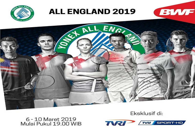 LINK Live Streaming All England 2019, Siaran Langsung TVRI Mulai 16.00 WIB, Ada Marcus/Kevin!