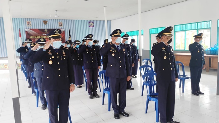 Berbagai Kegiatan Digelar Lapas Tanjung Kalsel untuk Peringati Hari Dharma Karyadhika