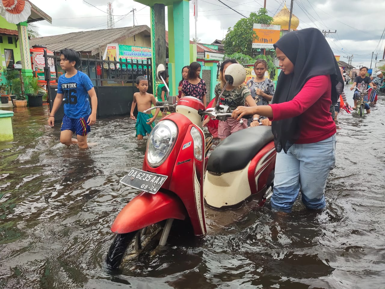 Banjarmasin Dikepung Banjir, Lebih 100 Ribu Jiwa Terdampak