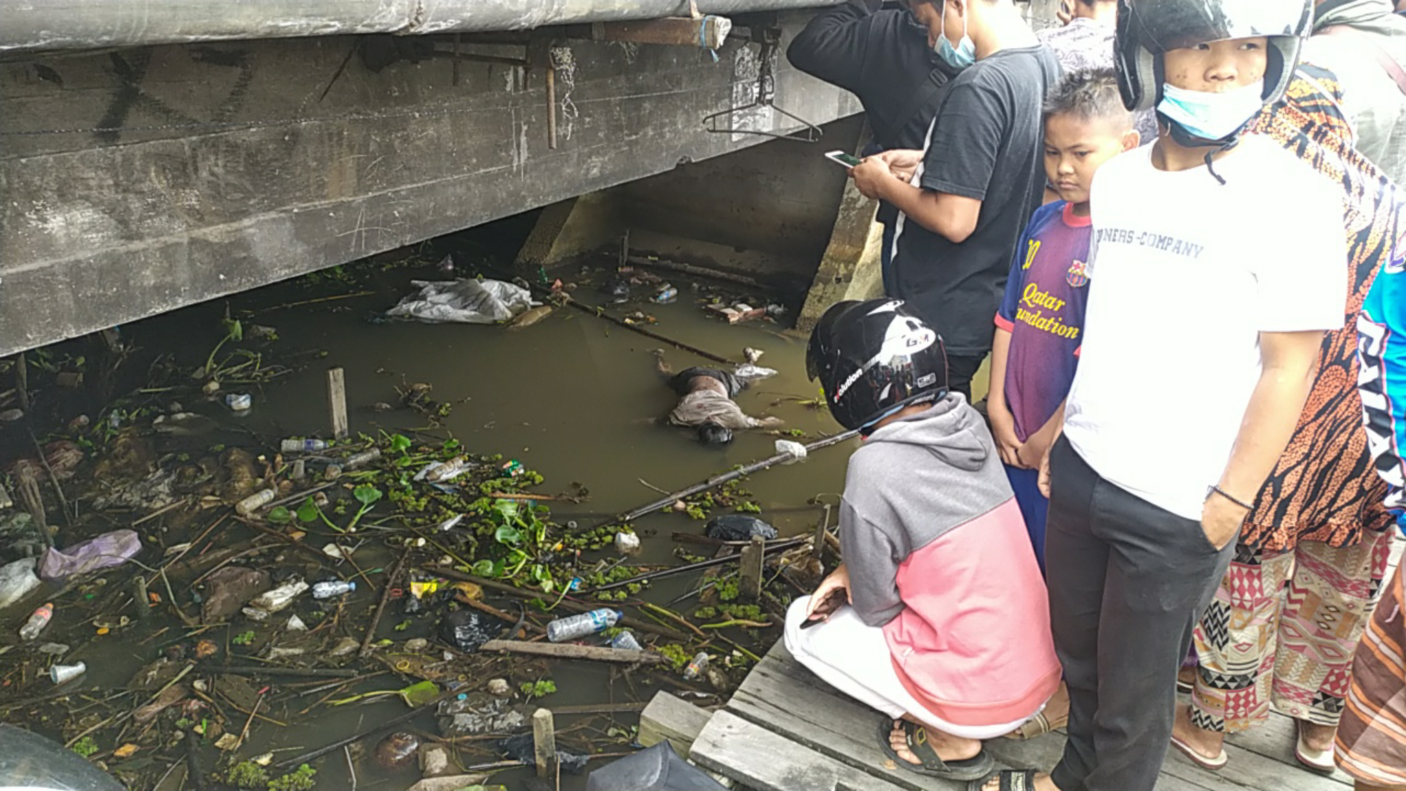 Warga Batola ini Kaget Melihat Jasad Mengapung di Bawah Jembatan Antasari Banjarmasin