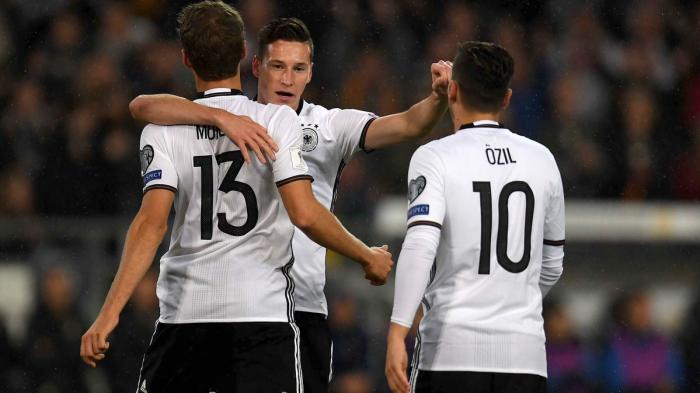 Jerman Taklukkan Irlandia Utara di Depan Publiknya Sendiri