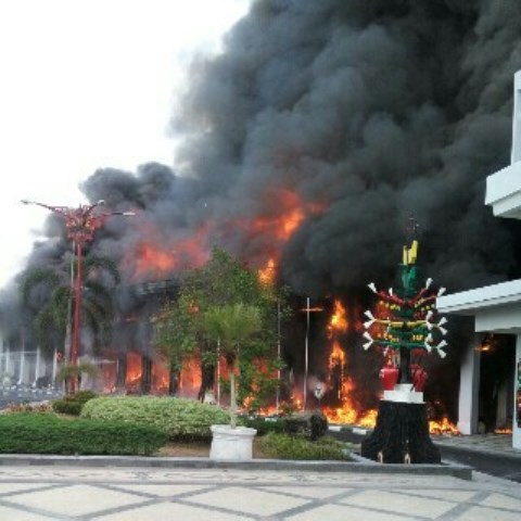 PJ Gubernur Sebut Kebakaran Akibat Arus Pendek