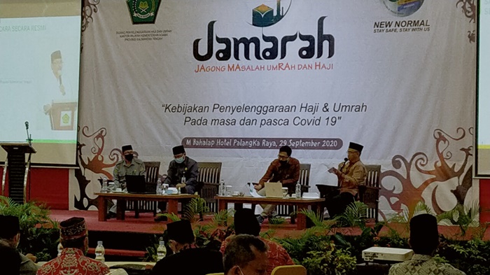 Kanwil Kemenag Kalteng Gelar Jamarah, Bahas Masalah Haji dan Umroh