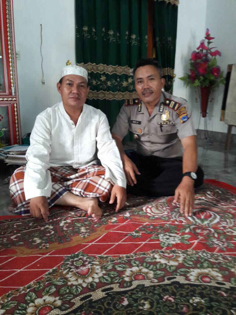 Radikalisme Marak, Kapolsek Batumandi Datangi H Sufian di Desa Mantimin Bicarakan Hal Ini