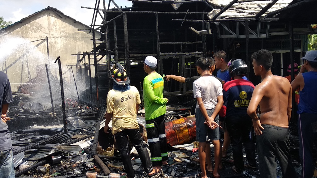 Ini Jumlah Rumah yang Terbakar di Manarap Tengah