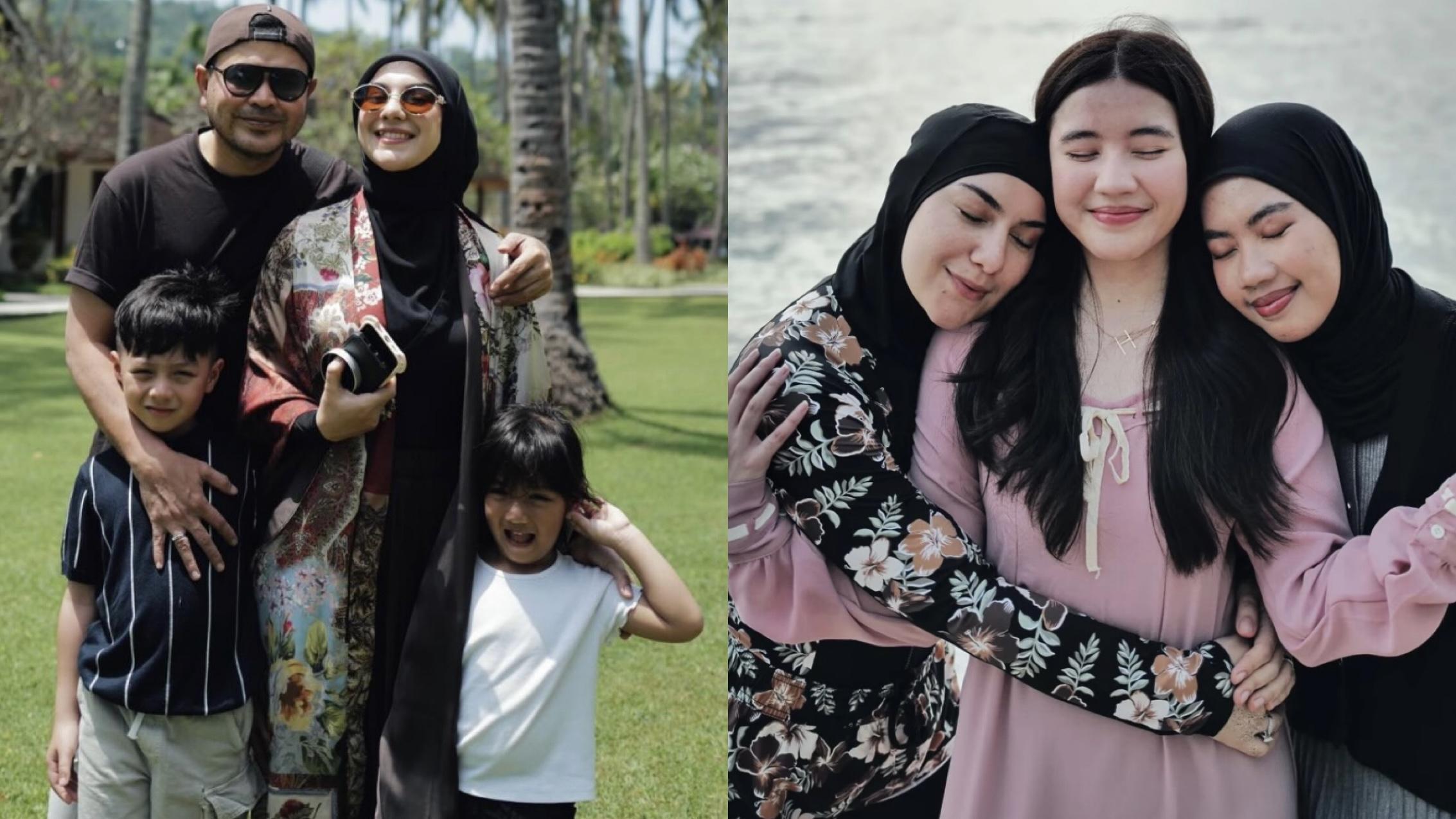 Potret Kompak Irish Bella bareng 2 Anak Sambung, Putri Bungsu Haldy Sabri Dipeluk Erat