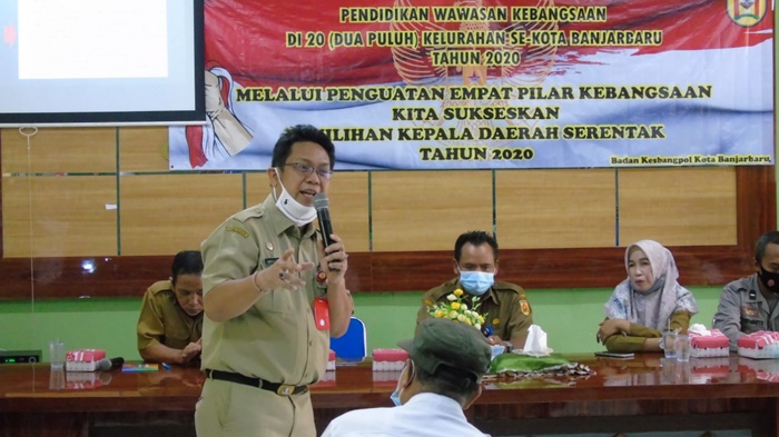 Sosialisasi Pendidikan Wawasan Kebangsaan di 20 Kelurahan se Kota Banjarbaru