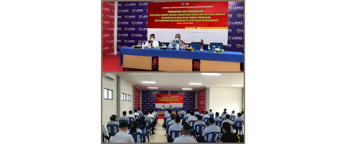 Kakanwil KemenkumHAM Kalsel Ingatkan Petugas Lapas Jangan Sentuh Narkoba, Tegaskan Sanksi ini