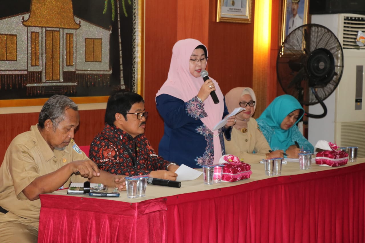 Begini Pesan Ketua TP PKK Kabupaten Banjar saat Rakor Menyusun Program