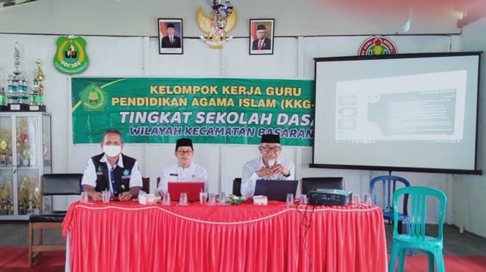 Kegiatan KKG Digelar di Basarang Kapuas, Pendidik Diharap Kreatif Inovatif di Masa Pandemi Covid-19