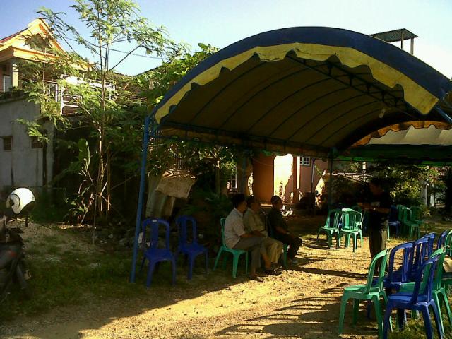 Serda Dhanu Minta Doa Ayah