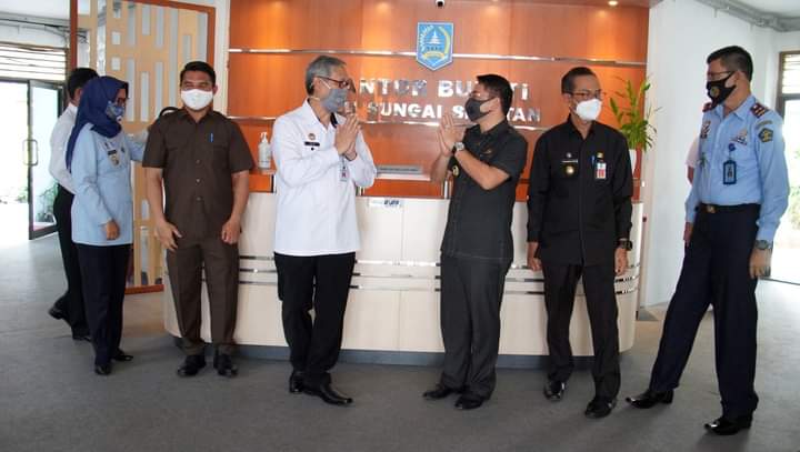 Kepala Kanwil Kemenkum HAM Kalsel Temui Wabup HSS , Ini Tujuannya